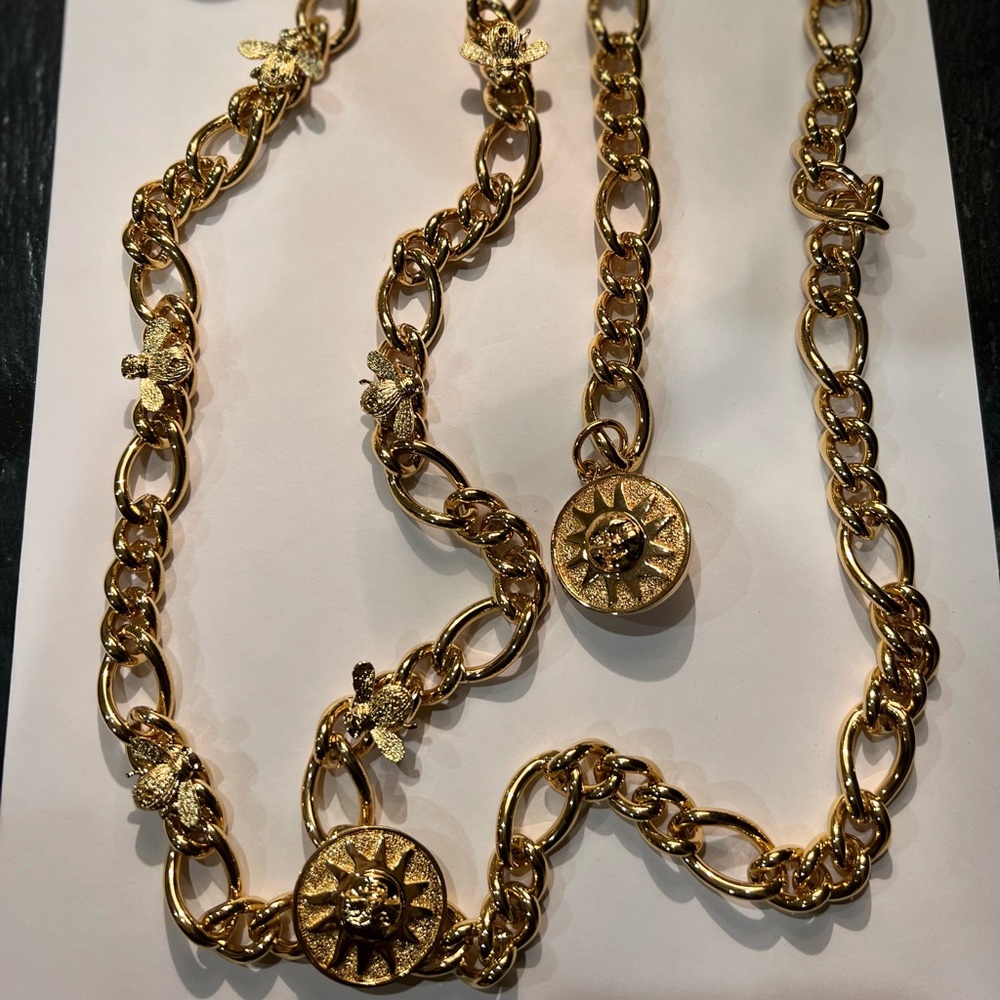 Gold waist belt